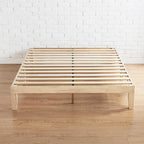 Mellow Naturalista Classic 12 Inch Solid Wood Platform Bed - Image 4