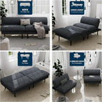 Ribilake 70" Futon Sofa Bed, 4 in 1 Multi-Function Couch Sleeper - Image 5