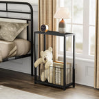 Homleke Narrow Side Tables Set of 2 - Image 8