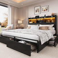 LARMACE Queen Size Bed Frame by LARMACE