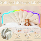 White Upholstered Bed Children’s Bed - Image 5
