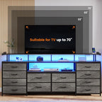 BTHFST 12 Drawers TV Stand Dresser - Image 3