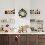 Fun Memories Floating Shelves for Wall, 27.5" Rustic Wood Deep Wall Mounted - Image 2