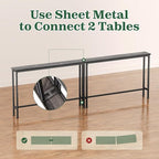 SUPERJARE 5.7 Inch Console Table - Image 9