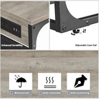 TUTOTAK C Shaped End Table - Image 7