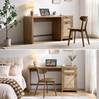SICOTAS Rattan Executive Desk - Image 8