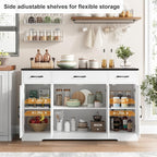 HOSTACK Buffet Sideboard Cabinet - Image 6