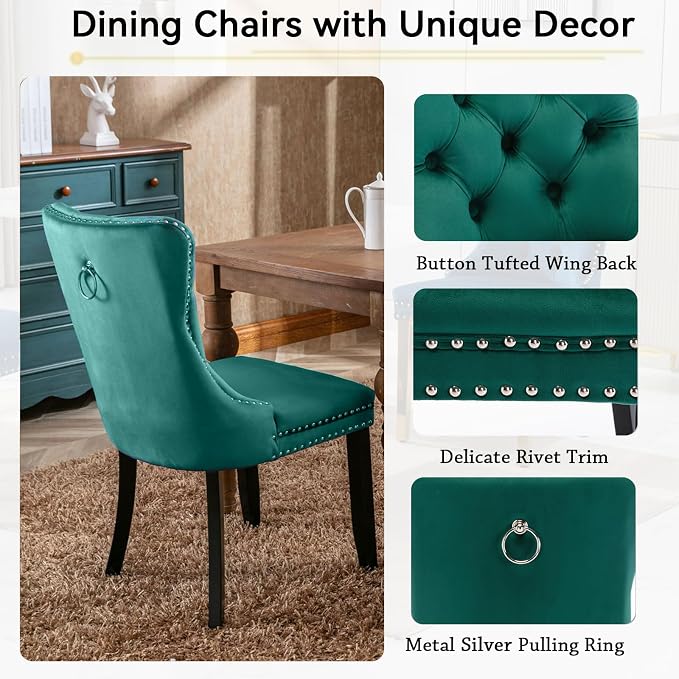 Henf 9 Pieces Extendable Dining Table Set - Image 6