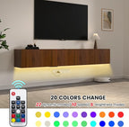 EazeHome 82" Floating TV Stand - Image 4