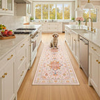RELEANY Area Rugs 2'x5' Runner Rug Non Slip Washable - Image 2