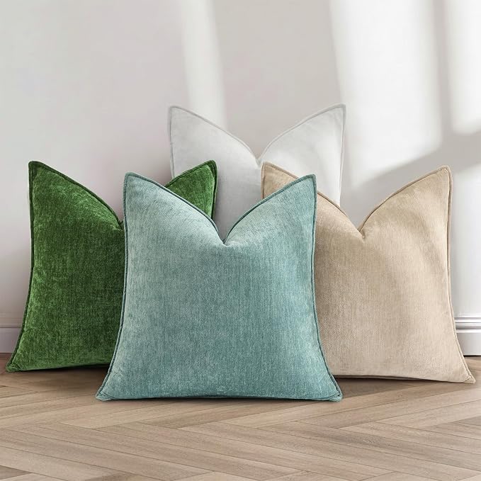 decorUhome Summer Couch Throw Pillow Covers 16x16 Set of 2, Decorative Soft - Image 6