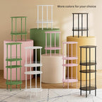 Pink Side Table Set of 2, Small Modern Round Side Table - Image 6
