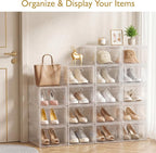 7 code Shoe Organizer, Collapsible Closet Storage Rack - Image 9