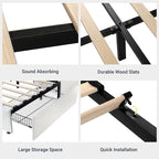 Allewie King Size Platform Bed Frame - Image 8