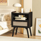 Lerliuo Rattan Nightstands Set of 2 - Image 5