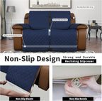 Easy-Going Oversized Loveseat Recliner Cover, Reversible Couch Cover - Image 4