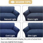 Armchair Slipcover with 1 Pillow Cover - Image 6