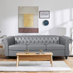 QHITTY 2 Piece Living Room Set, Sectional Chesterfield Sofa Chair Contemporary - Image 7