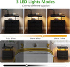 WOOVIVS Side Table with Gun Drawer - Image 5