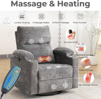 Oversized Power Recliner Chair Swivel Glider - Image 7