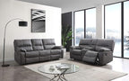 Betsy Furniture Microfiber Reclining Sofa Couch Set Living Room Set 8007 by BetsyFurniture