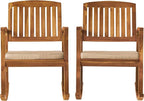 Christopher Knight Home Selma Acacia Rocking Chairs by ChristopherKnightHome