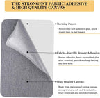 Canvas Repair Patch 8 x12 Inch, Self-Adhesive Waterproof Linen Repair Patches - Image 3