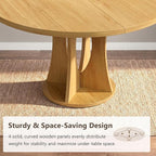 Einhomn 47.2-inch Round Dining Table, Kitchen Table - Image 7