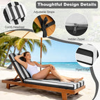 Chaise Lounge Cushions Outdoor 72x21x6 Inch, Fade Resistant 6'' Thicken Outdoor - Image 5