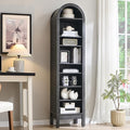 IFGET 71" Tall Arched Bookshelf, 8 Tiers Arch Bookcase by IFGETEnrichYourLivingSpace