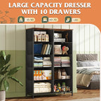 WLIVE Tall Dresser for Bedroom - Image 4
