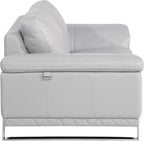 Blackjack Furniture Weston Collection Genuine Italian Leather Living Room Chair - Image 8