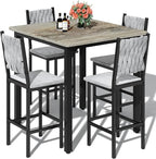 AWQM 5-Piece Dining Table Set, Dining Table Set by AWQM
