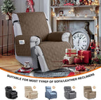 VANSOFY 100% Waterproof Recliner Chair Covers, Recliner Cover Non-Slip Dog - Image 4
