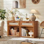 LEYAOYAO Rattan Nightstand - Image 4