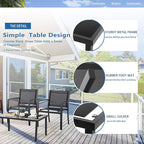 Vongrasig 4 Pieces Patio Furniture Sets, Outdoor Patio Conversation Sets - Image 4