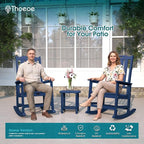 THOEOE Oversized Rocking Chair, Outdoor Rocking Chair - Image 2