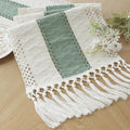 FEXIA Sage Green Table Runner 36 Inches Long by FEXIA