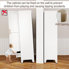 erosoei 71" H Metal Tall Armoire Wardrobe Closet - Image 4