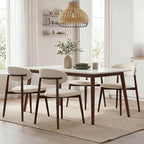 UVV Dining Chairs Set of 8, Metal Kitchen Chairs - Image 2