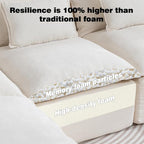 Boneless Couch Sectional Cloud Couch 102.3'' Oversized Modular Sectional Sofa - Image 3