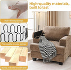 Oversized Living Room Chairs Set of 2, Comfy Accent Chair - Image 9