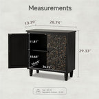 2 Door Farmhouse Storage Cabinet X 2P - Image 3