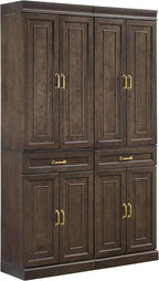 Crosley Furniture Stanton 2-Piece Pantry Storage Cabinet Set by CrosleyFurniture