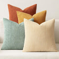 MIULEE Boho Farmhouse Throw Pillow Covers 18x18 Inch Set of 4 Summer Modern by MIULEE