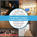 Art3d 2 Wood Slat Acoustic Panels - Image 7