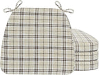 AAAAAcessories D-Shaped Chair Cushions, Machine-Washable Cover by AAAAAcessories