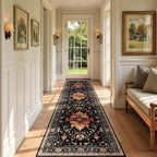 RELEANY Area Rugs 3'x9' Runner Rug Non Slip Washable - Image 2