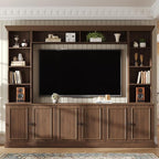 Merax 97.4" W Wall Unit Entertainment Center, TV Stand - Image 7