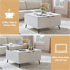 Fatmok Fluted Living Room Furniture Set – 58" TV Stand Entertainment Center - Image 8